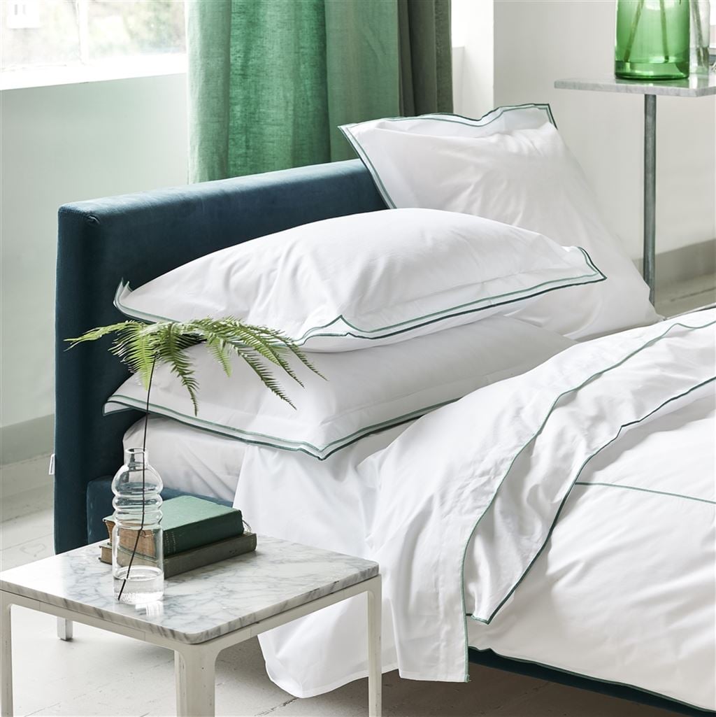 Astor Porcelain Green Bed Linen Set 
