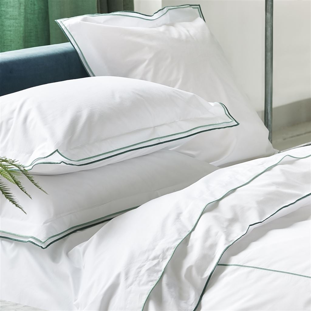 Astor Porcelain Green Bed Linen Set 