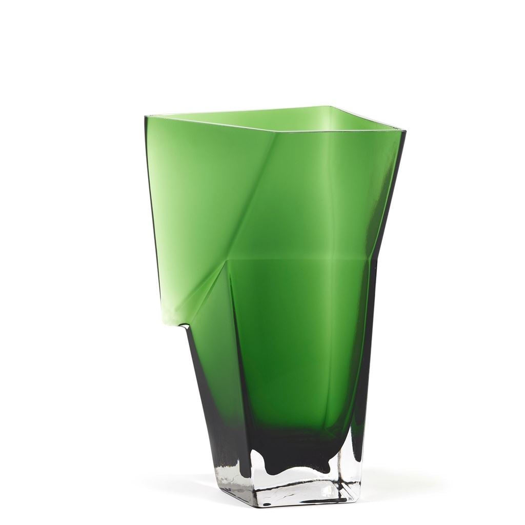 Vase o8 Green Dunk 
