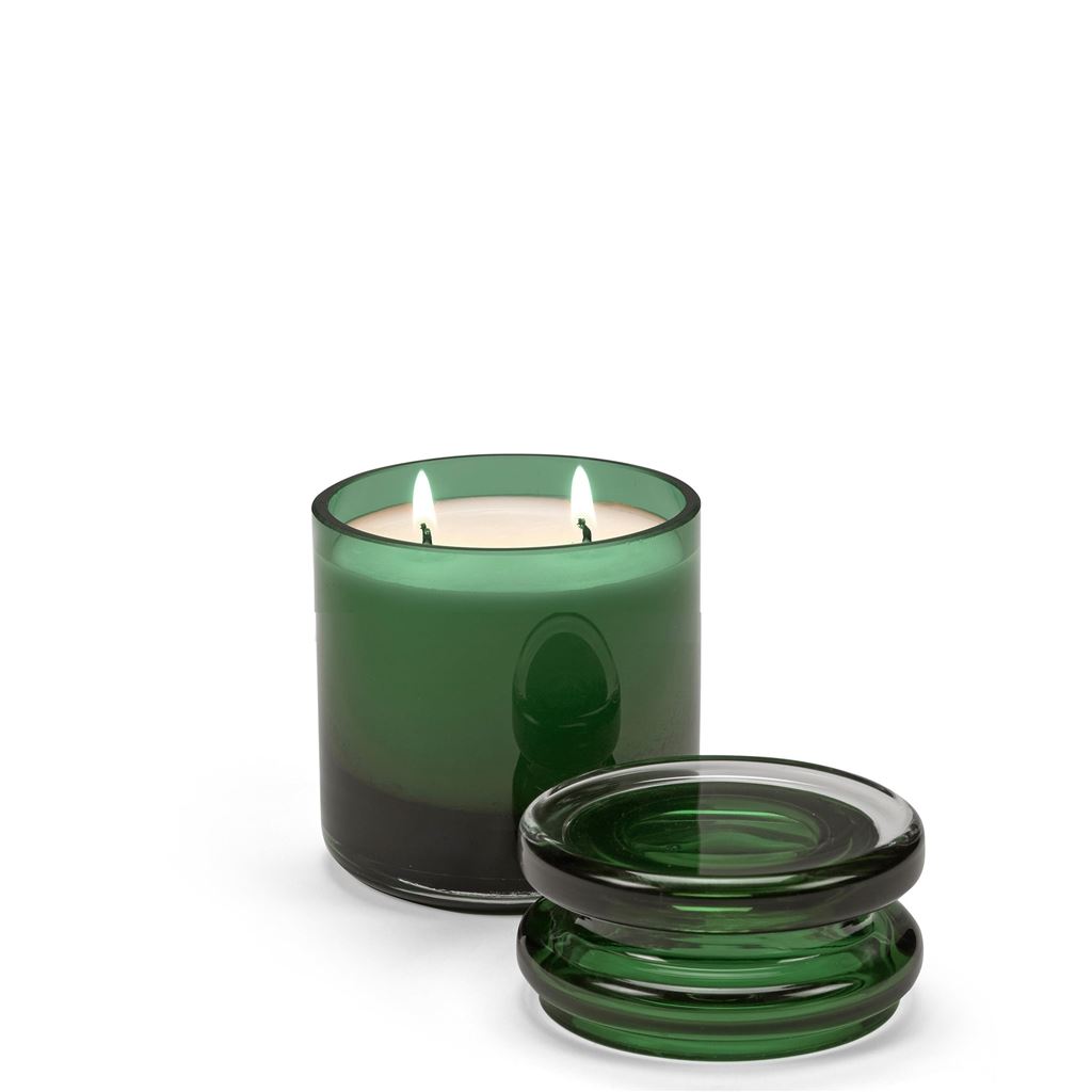 Aurora Scented Candle Small Green  - Reverse