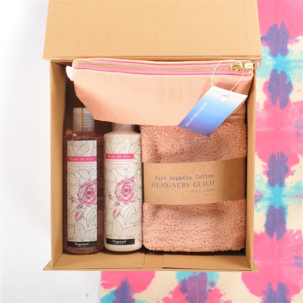 Rose Pink Bath & Body Gift Set