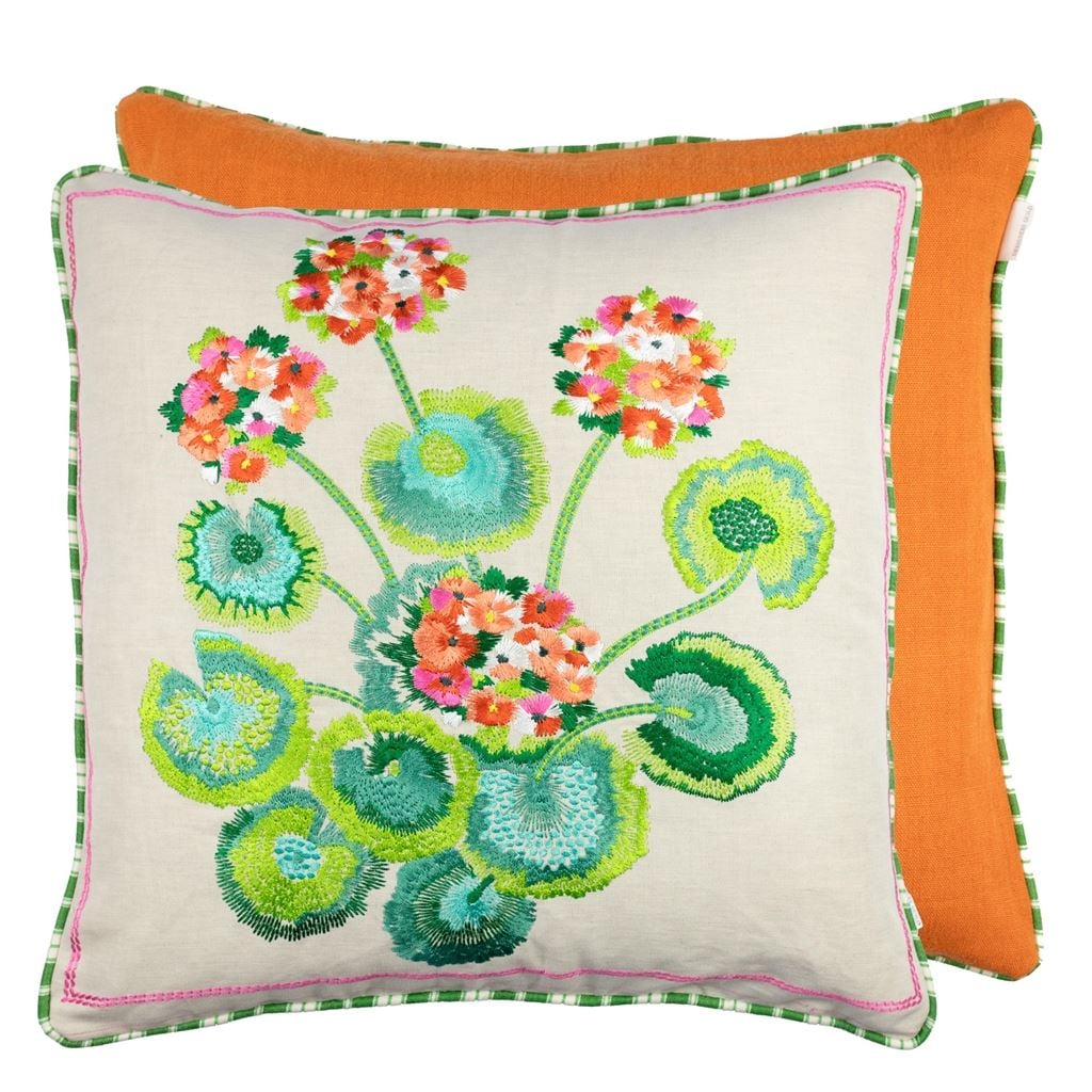 Primevere Fuchsia Cushion