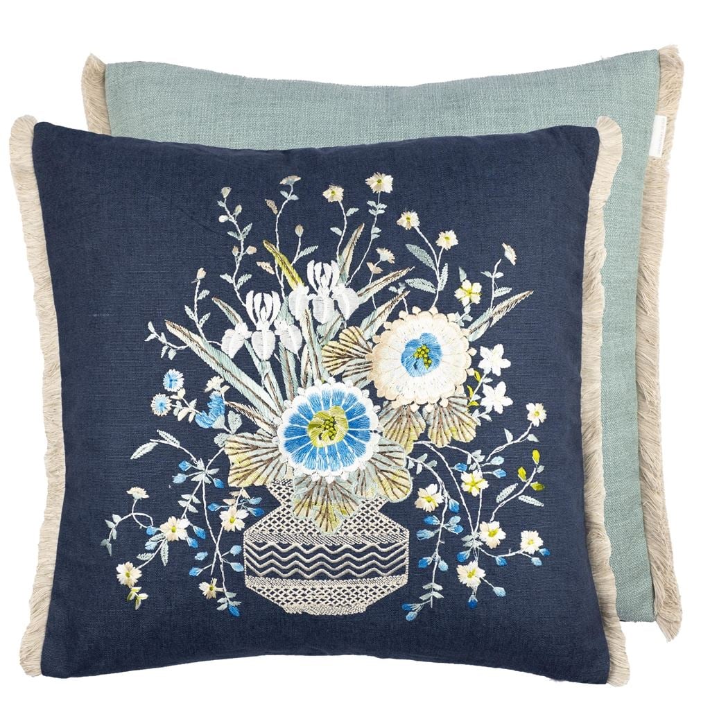Palette Provencale Indigo Cushion
