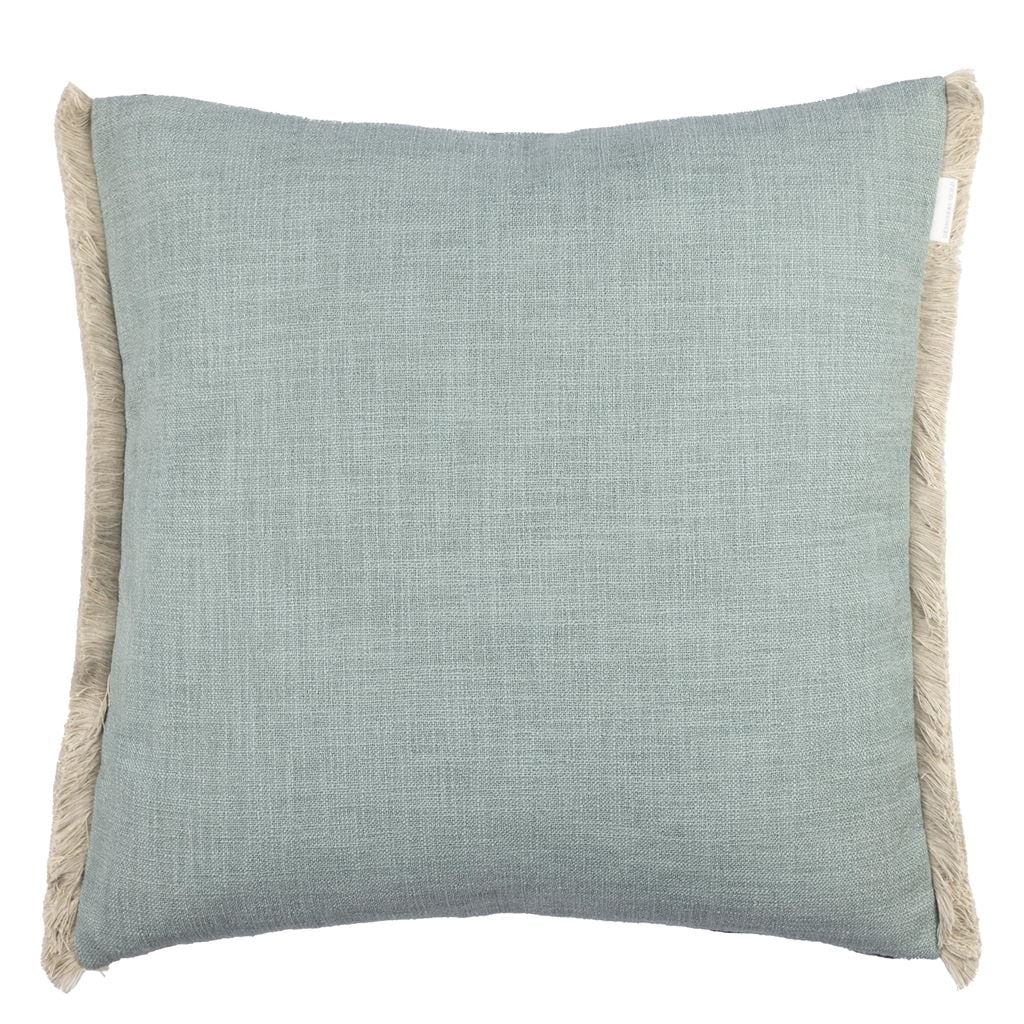 Palette Provencale Indigo Cushion - Reverse