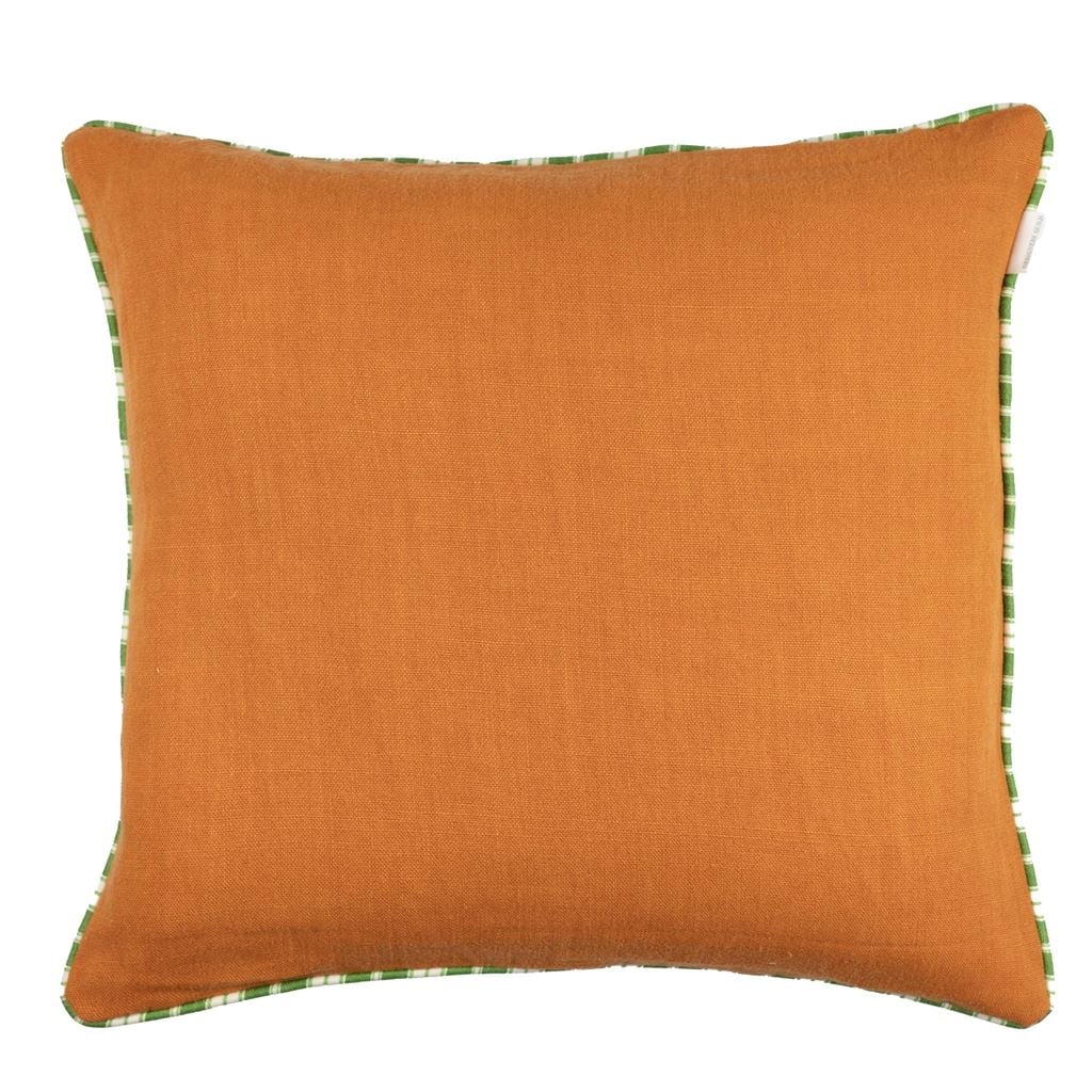 Primevere Fuchsia Cushion - Reverse