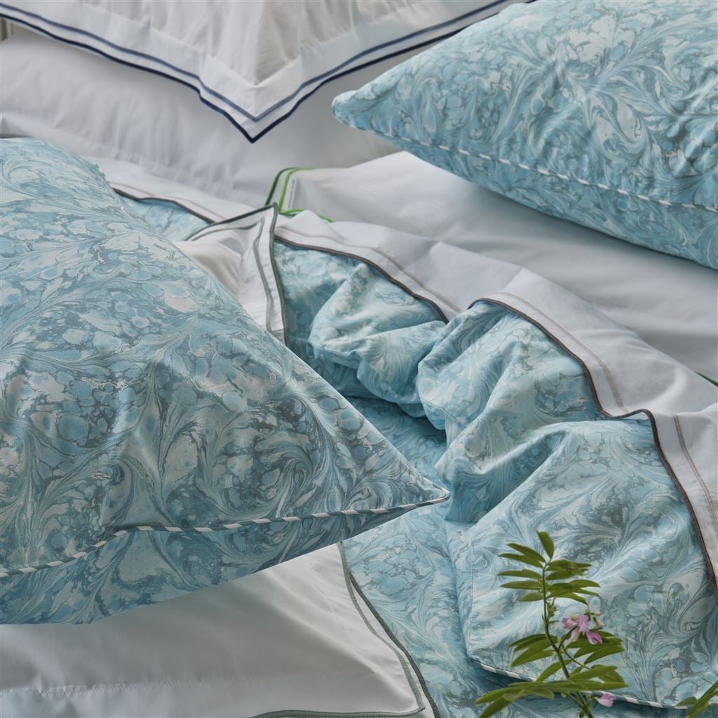 Odisha Aqua Bed Linen Set