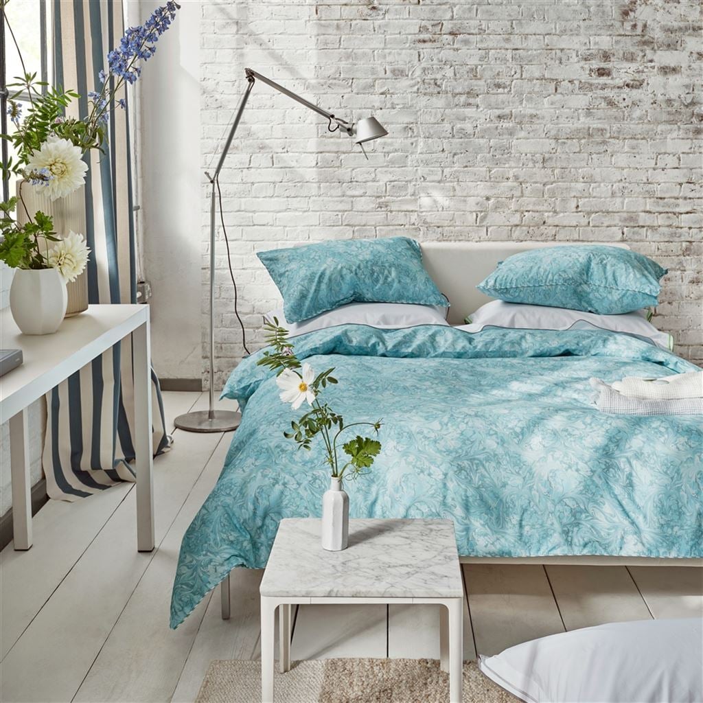 Odisha Aqua Bed Linen Set