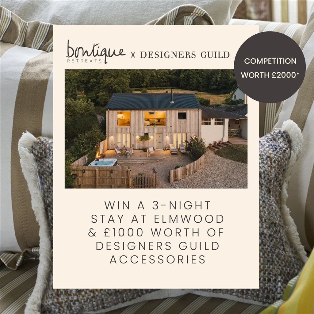 Win a 3 night & £1000 Designers Guild Accessories