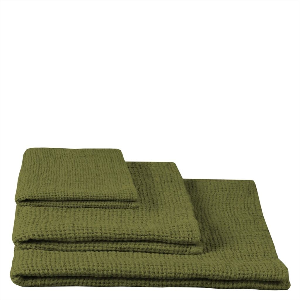 Moselle Olive Hand Towel