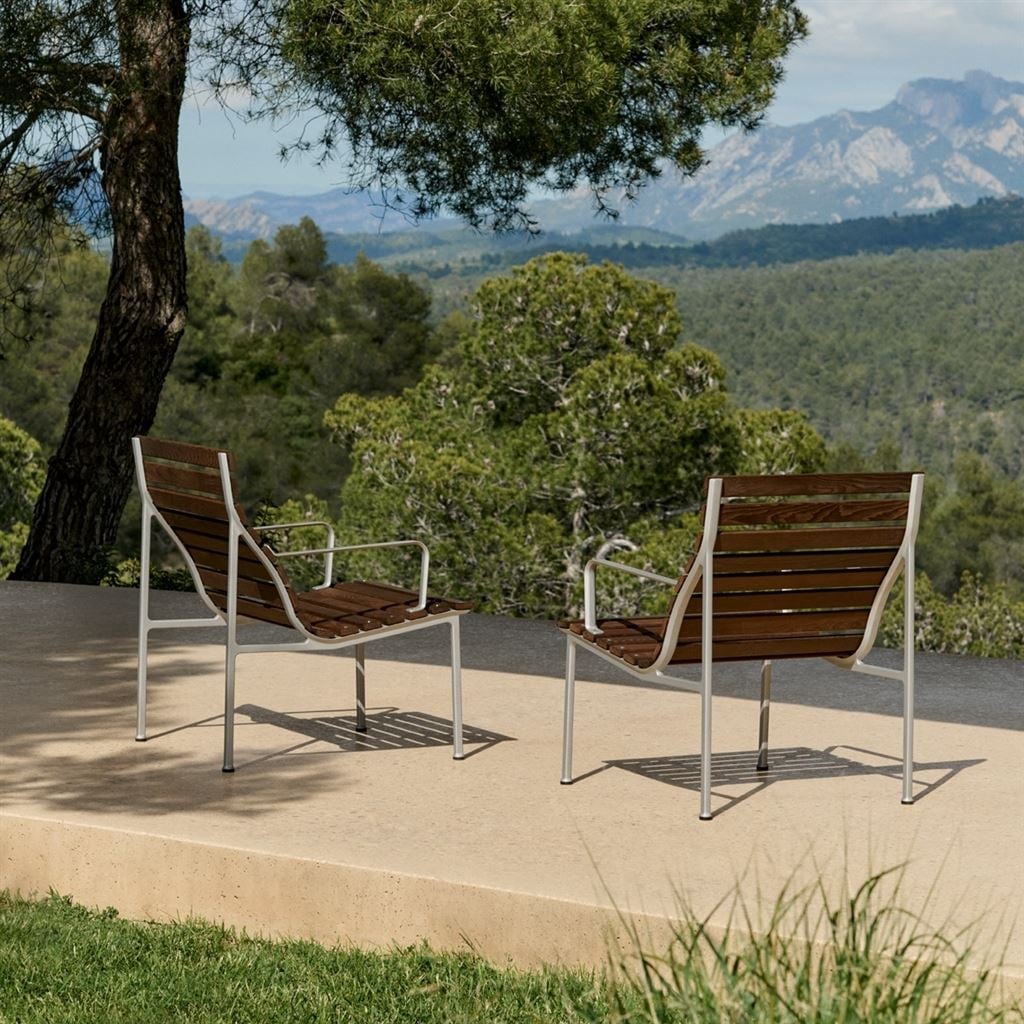 HAY Traverse Lounge Armchair Heat Treated Oiled Ash