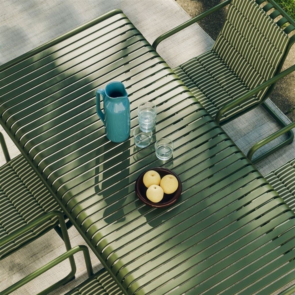HAY Palissade Dining Table Olive