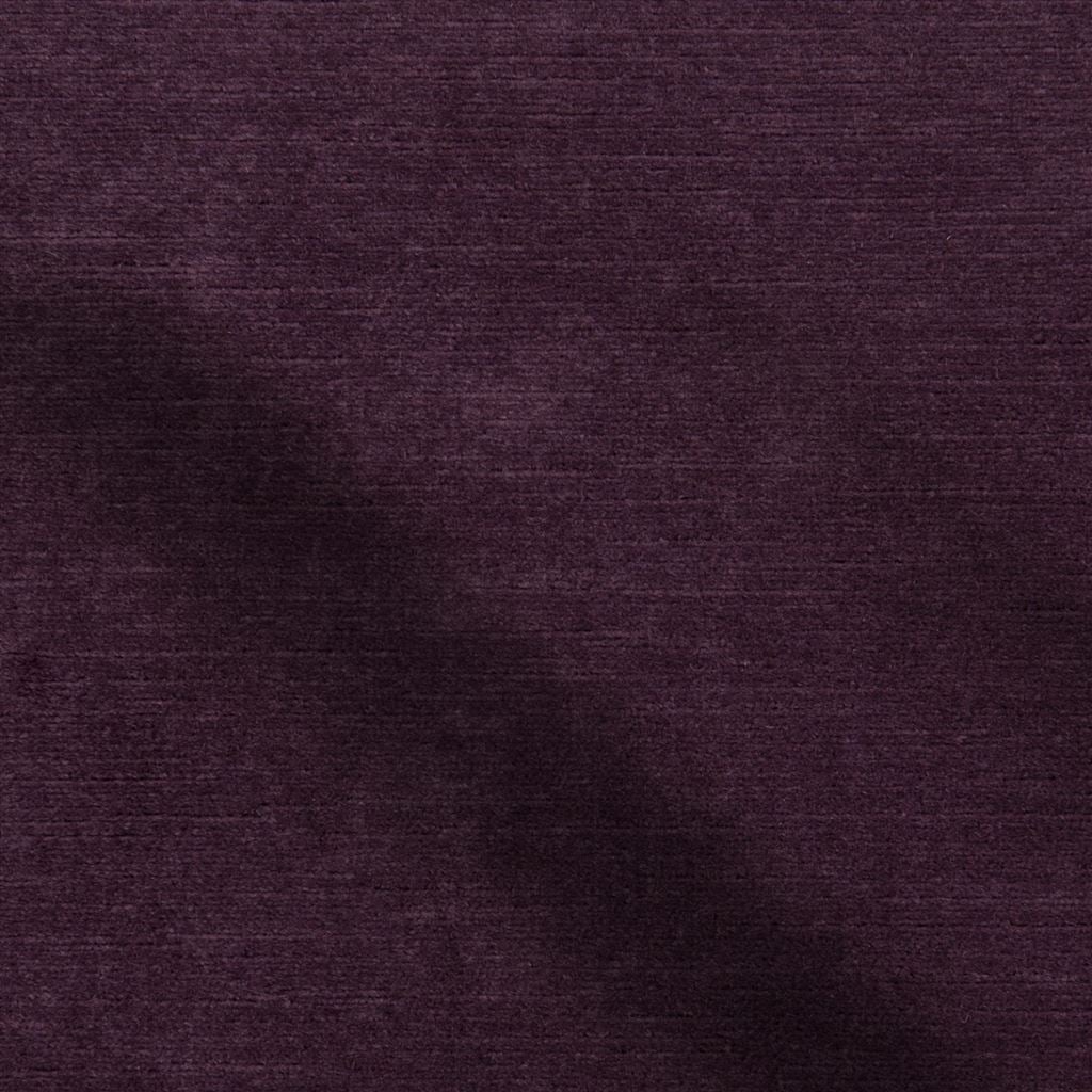 Linen Velvet Aubergine