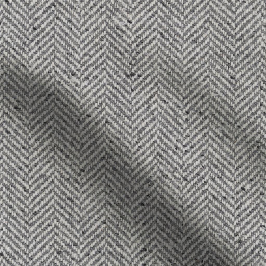 Stoneleigh Herringbone Grey Flannel