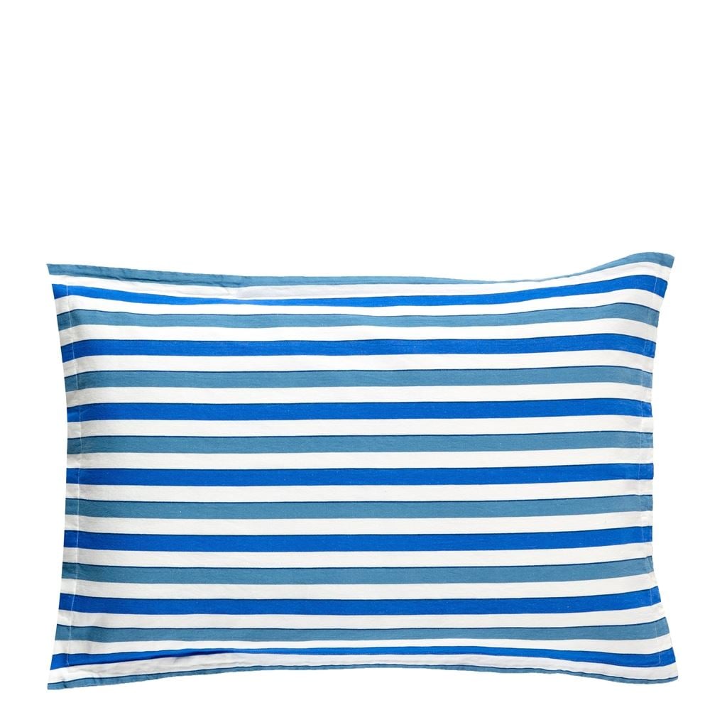 Burlington Stripe Cobalt Stripe  Pillowcase Pair
