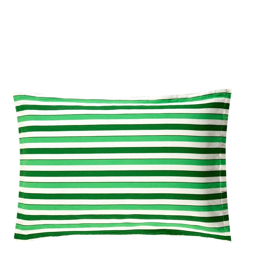 Burlington Stripe Emerald Stripe Pillowcase Pair