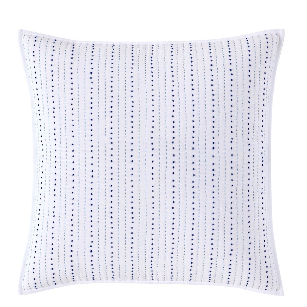 Stitch Cushion Cobalt 