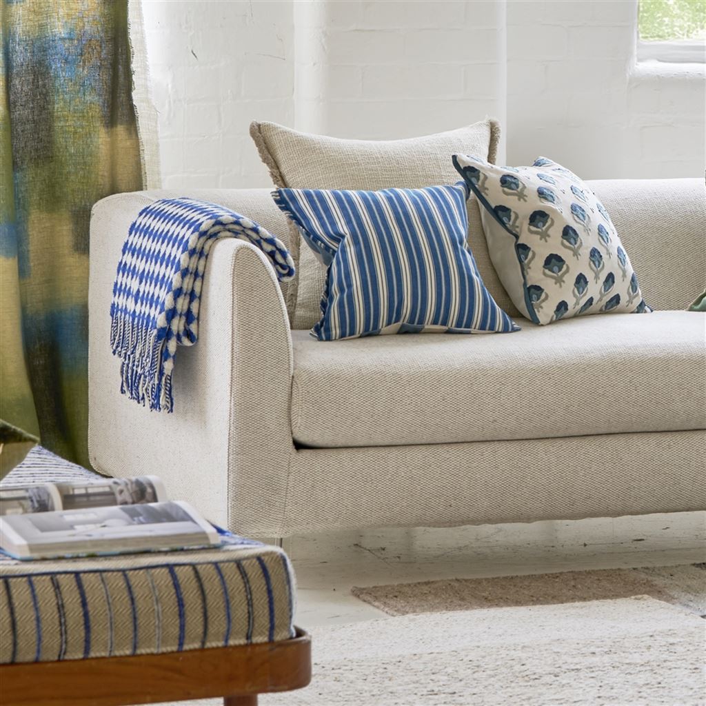 Lansdowne Cobalt Throw