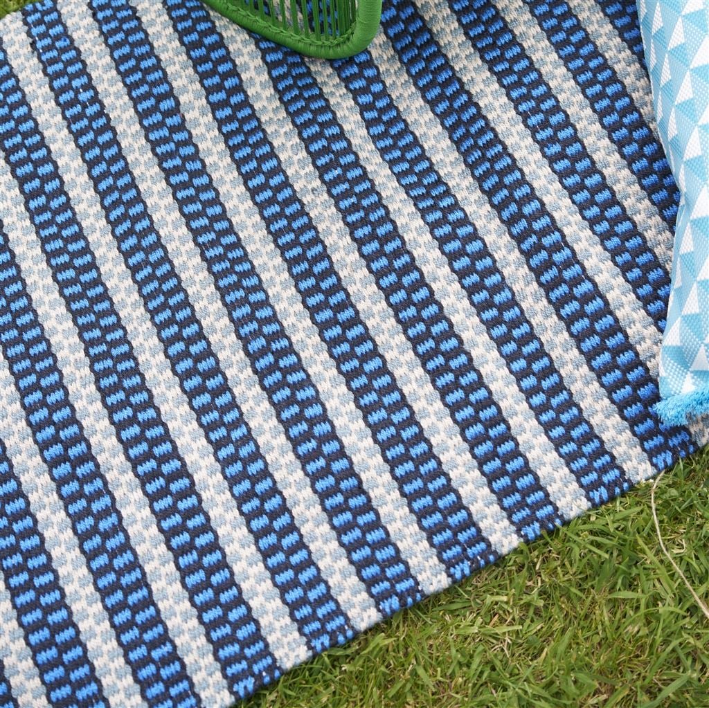Tapis Outdoor Muara Cobalt
