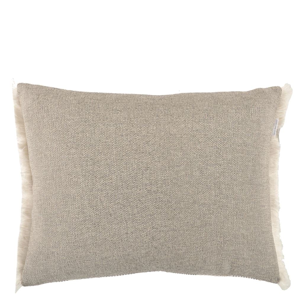 Delray Graphite Outdoor Cushion - Reverse