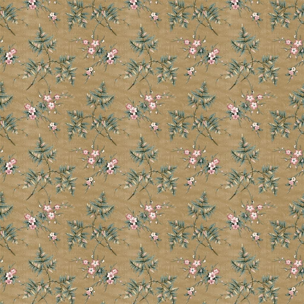 library floral - lichen