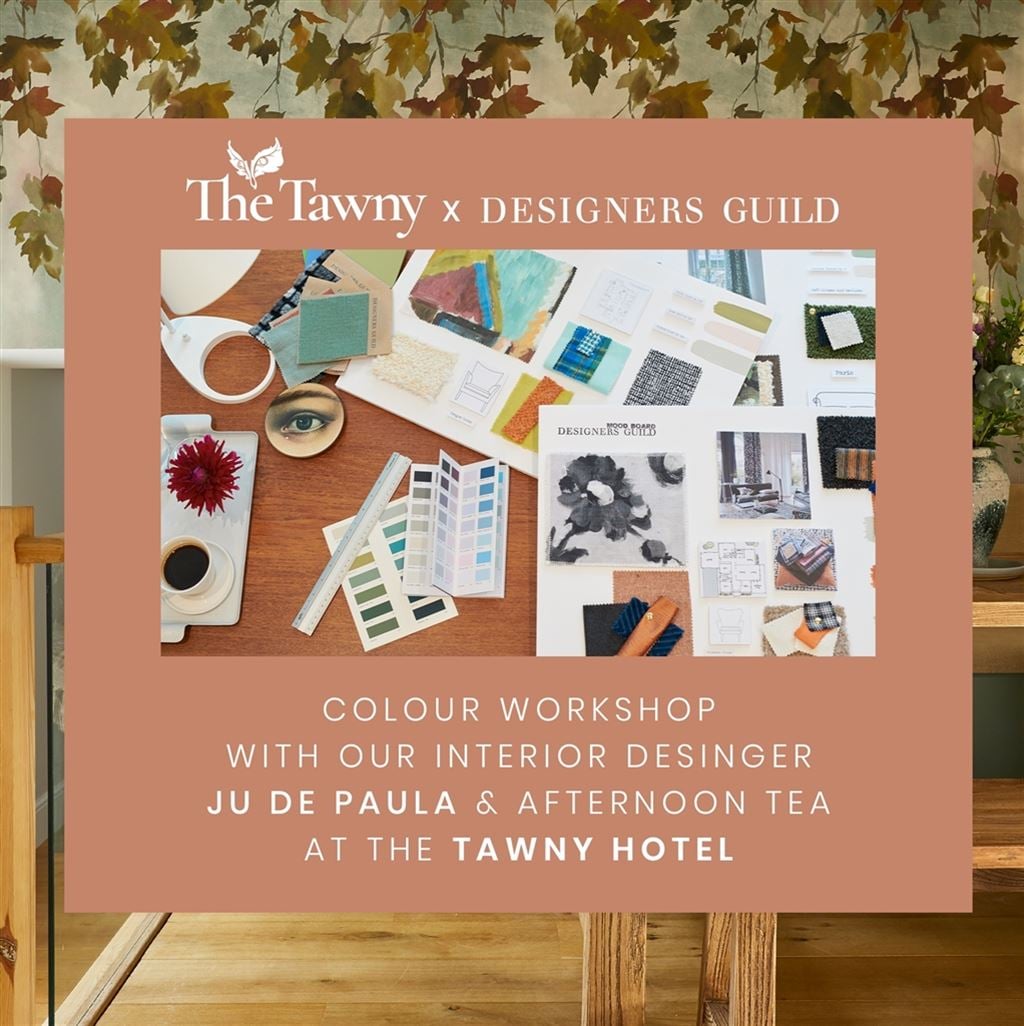 Colour Moodboard Workshop and Afternoon Tea at The Tawney Hotel 