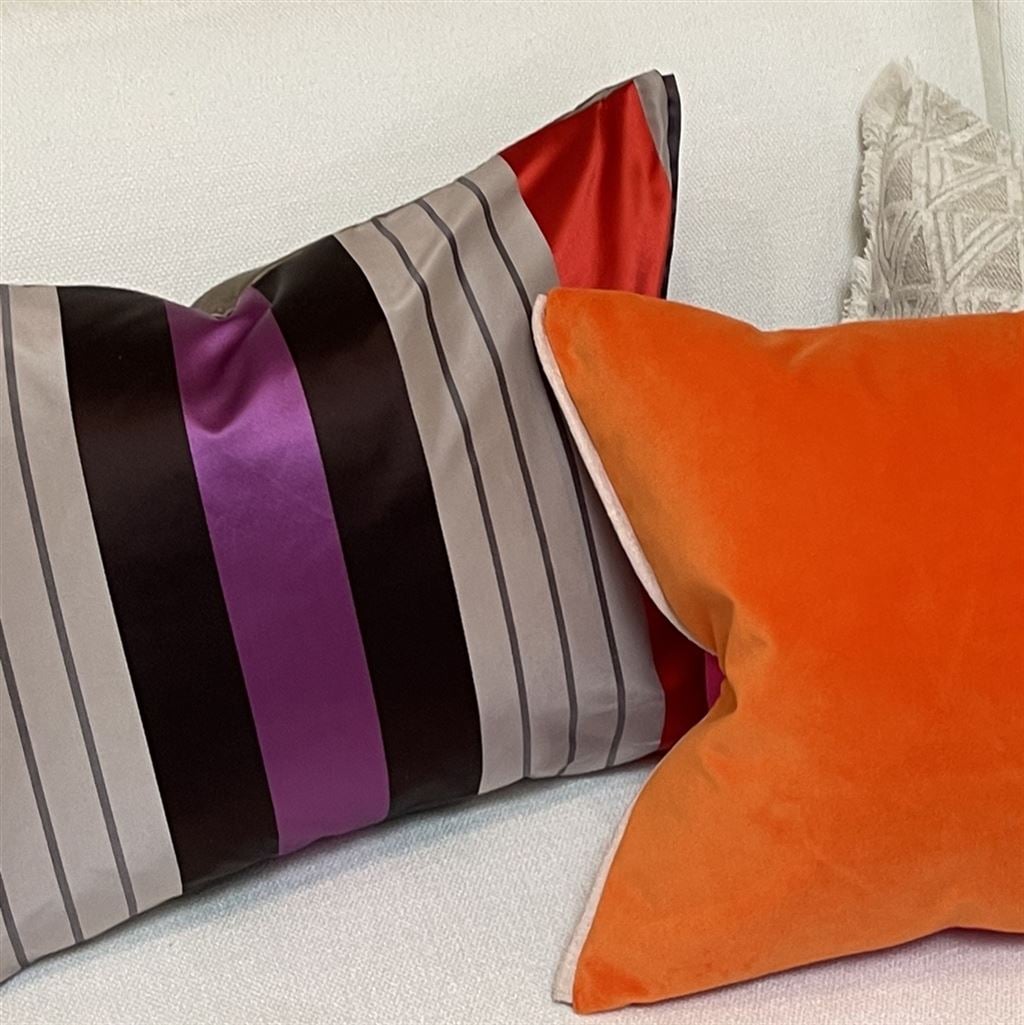 Varese Zinnia & Fuchsia Cushion