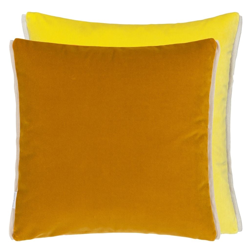 Varese Ochre & Alchemilla Cushion