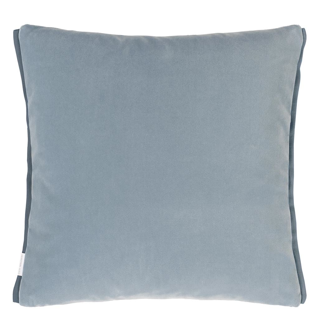 Varese Denim & Smoke Cushion - Reverse