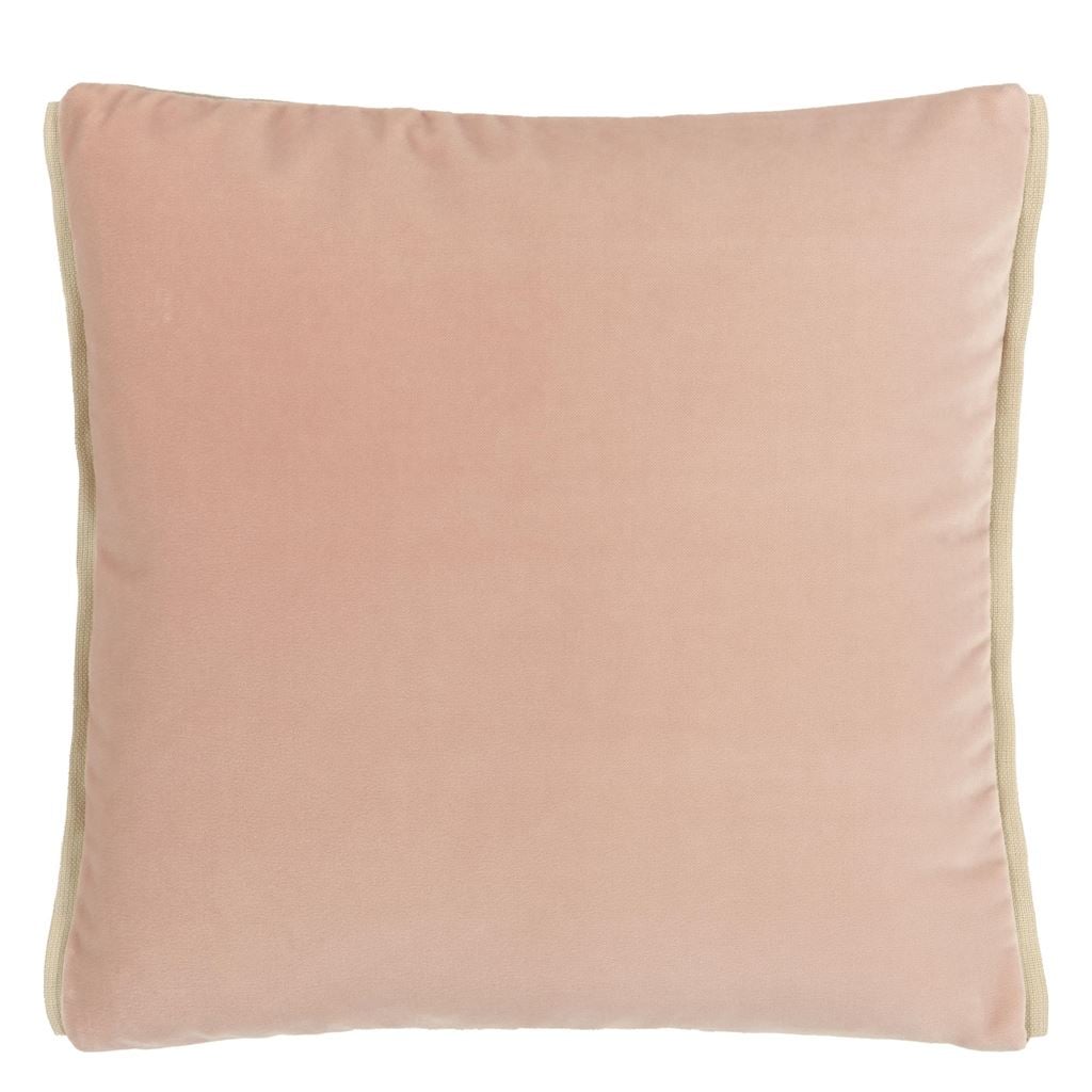 Varese Linen & Cameo Cushion - Reverse
