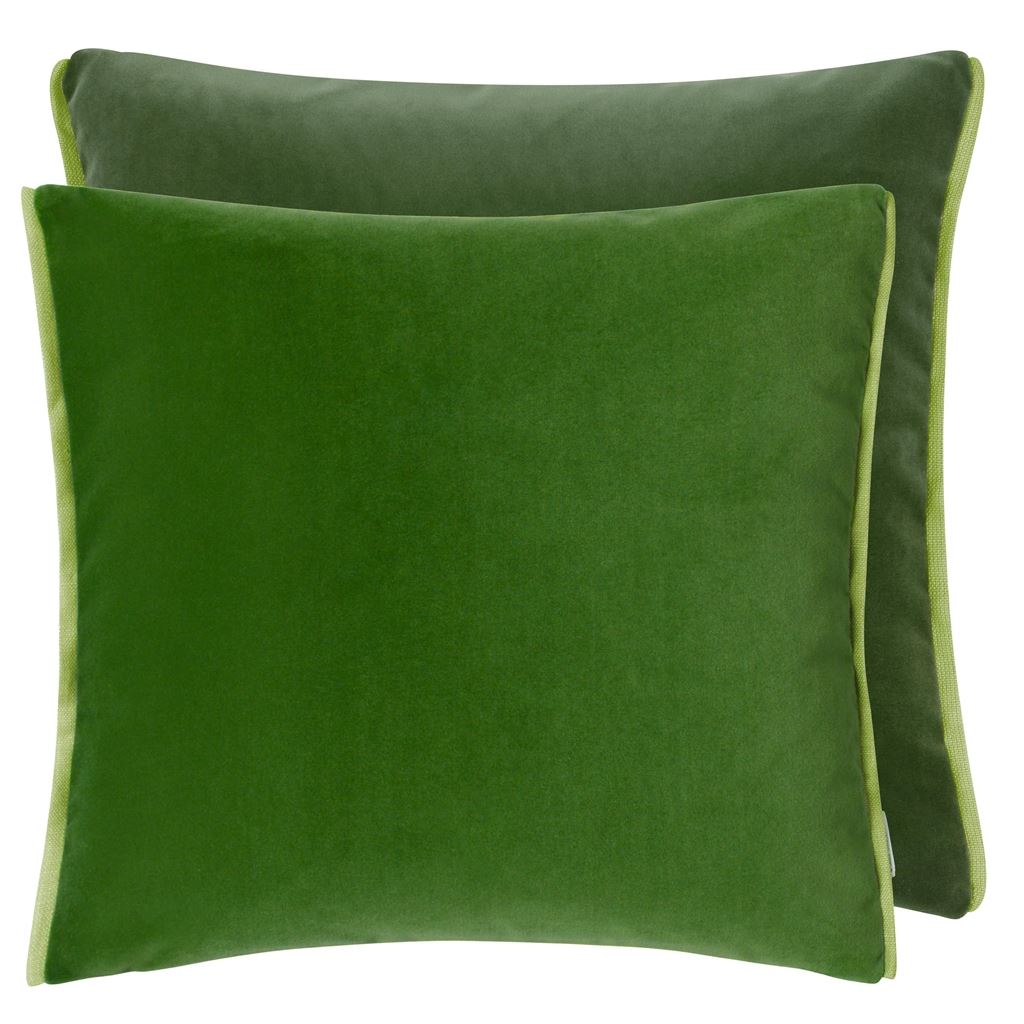 varese emerald & fir cushion