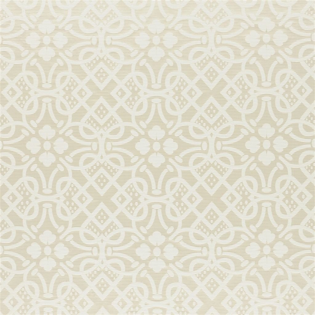 Kensington Brocade - Ivory Cutting