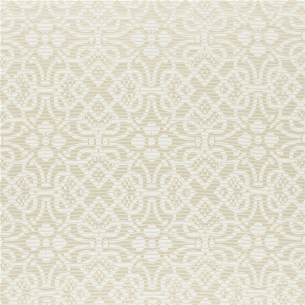 Kensington Brocade - Ivory Cutting