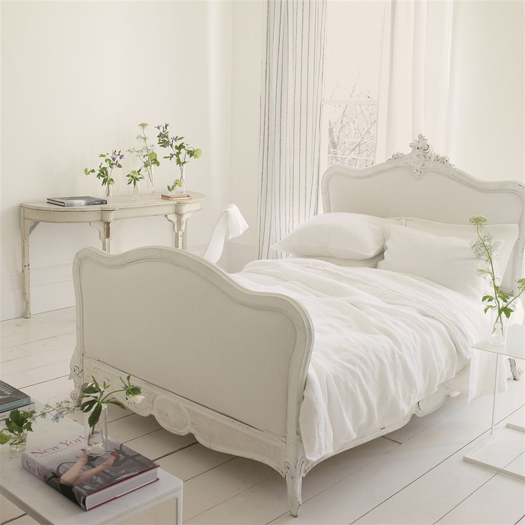 Biella Alabaster Pure Linen Bed Linen