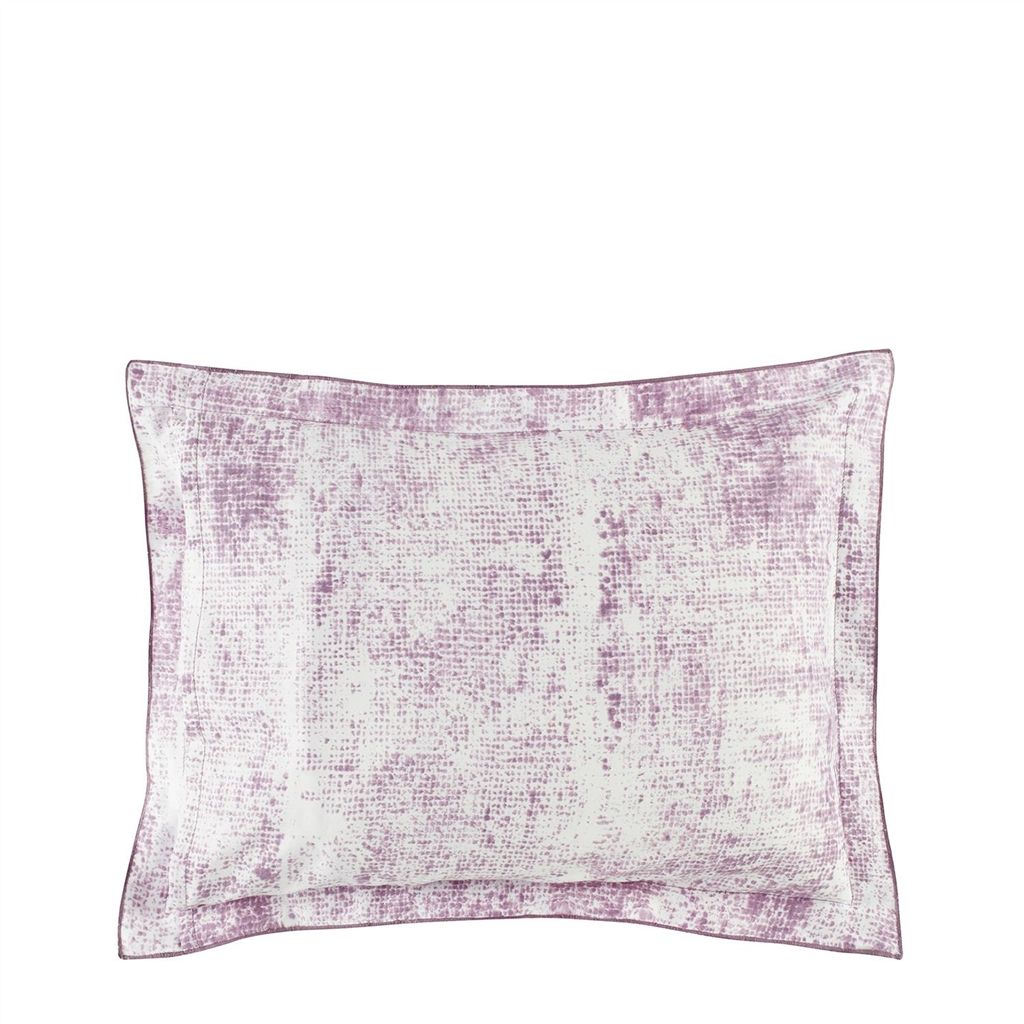 Yuzen Damson Boudoir Sham - Reverse