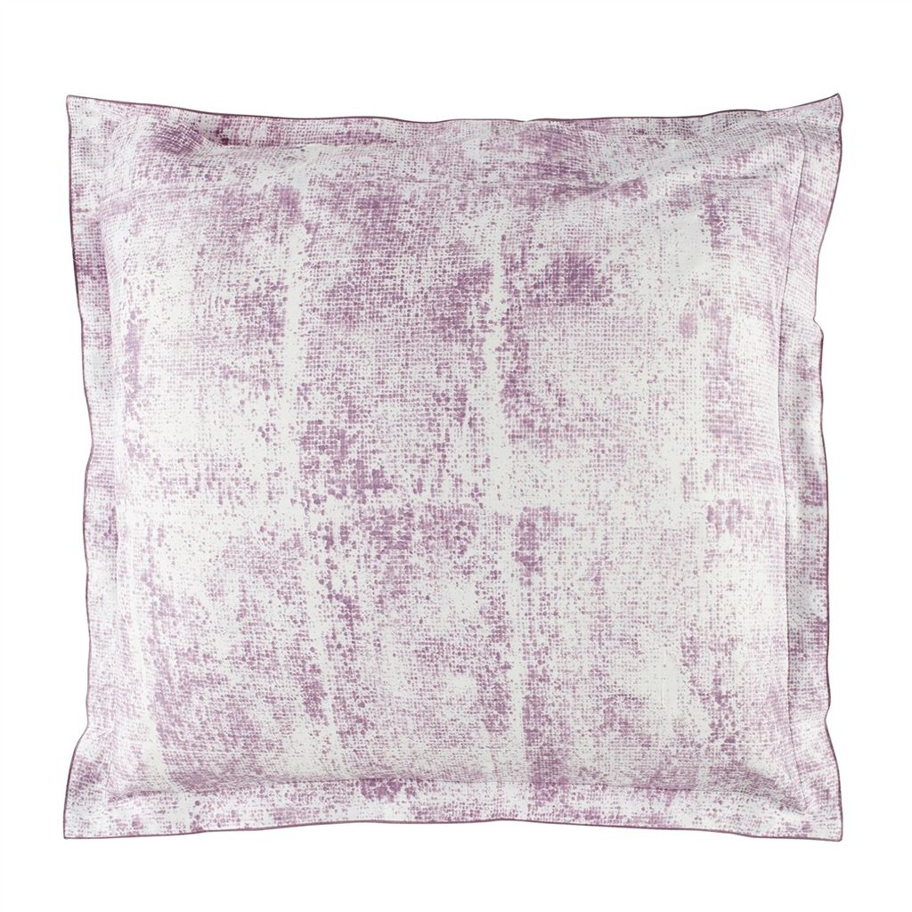 Yuzen Damson Euro Sham - Reverse