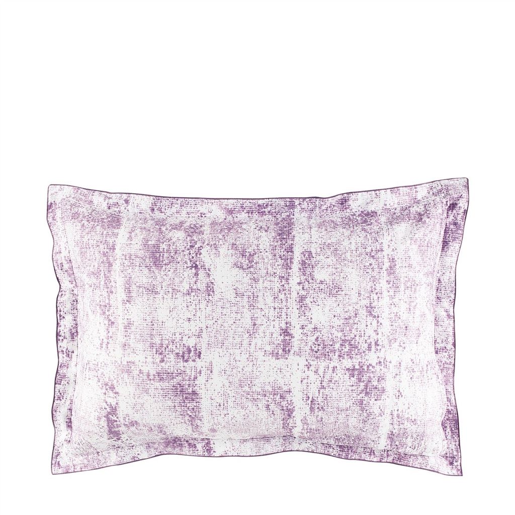 Yuzen Damson Standard Sham - Reverse