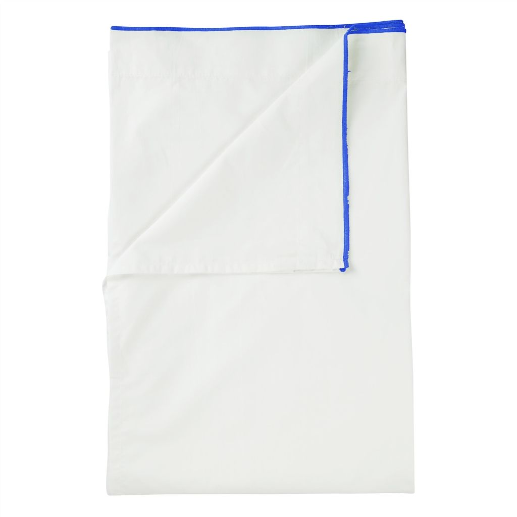 Astor Cobalt Super King Flat Sheet