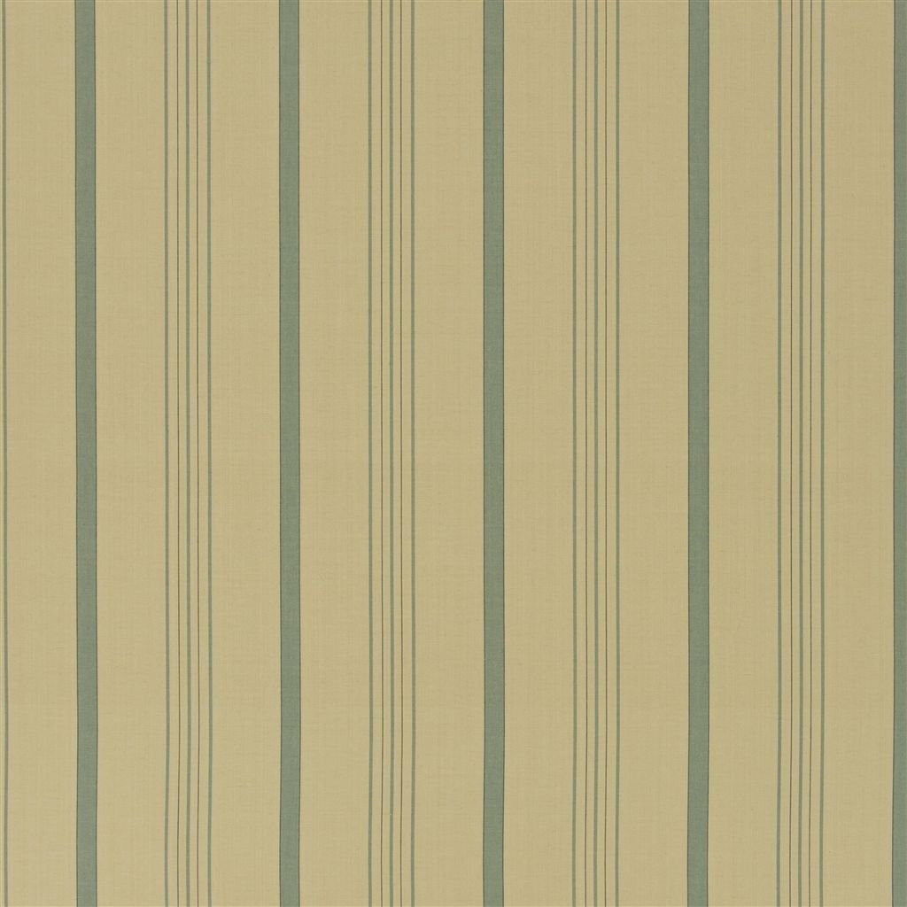 Averill Ticking Stripe - Chambray Cutting