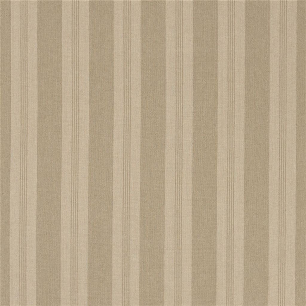 Mill Pond Stripe - Stone/linen Cutting