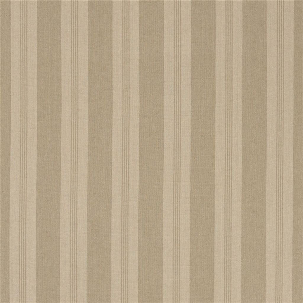 Mill Pond Stripe - Stone/linen Cutting