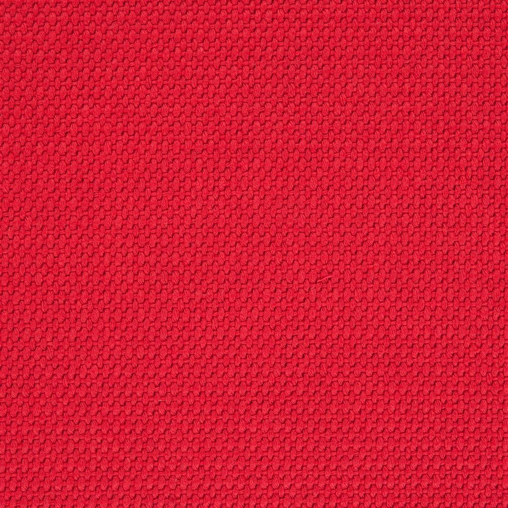 espadrille - red fabric