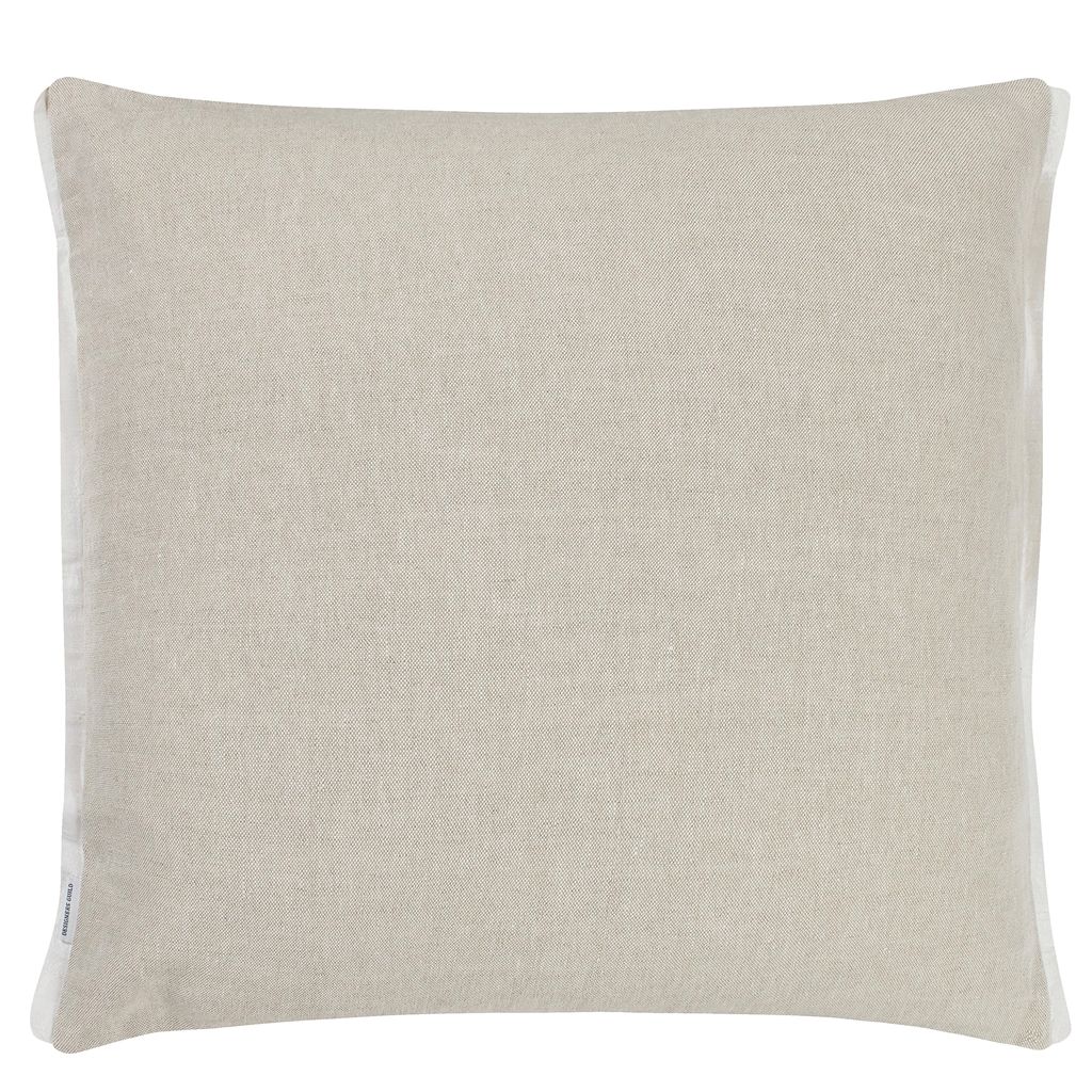 Shanghai Garden Ecru Cushion - Reverse