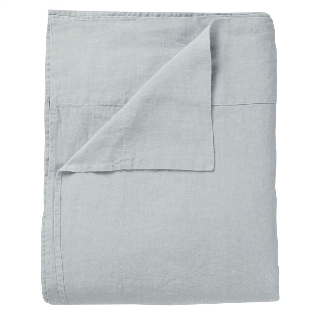 Biella Dusk & Duck Egg Double/King Flat Sheet