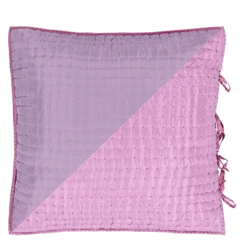 Chenevard Damson & Magenta Square Pillowcase