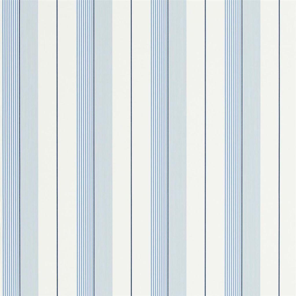 Aiden Stripe - Blue / White - Cutting