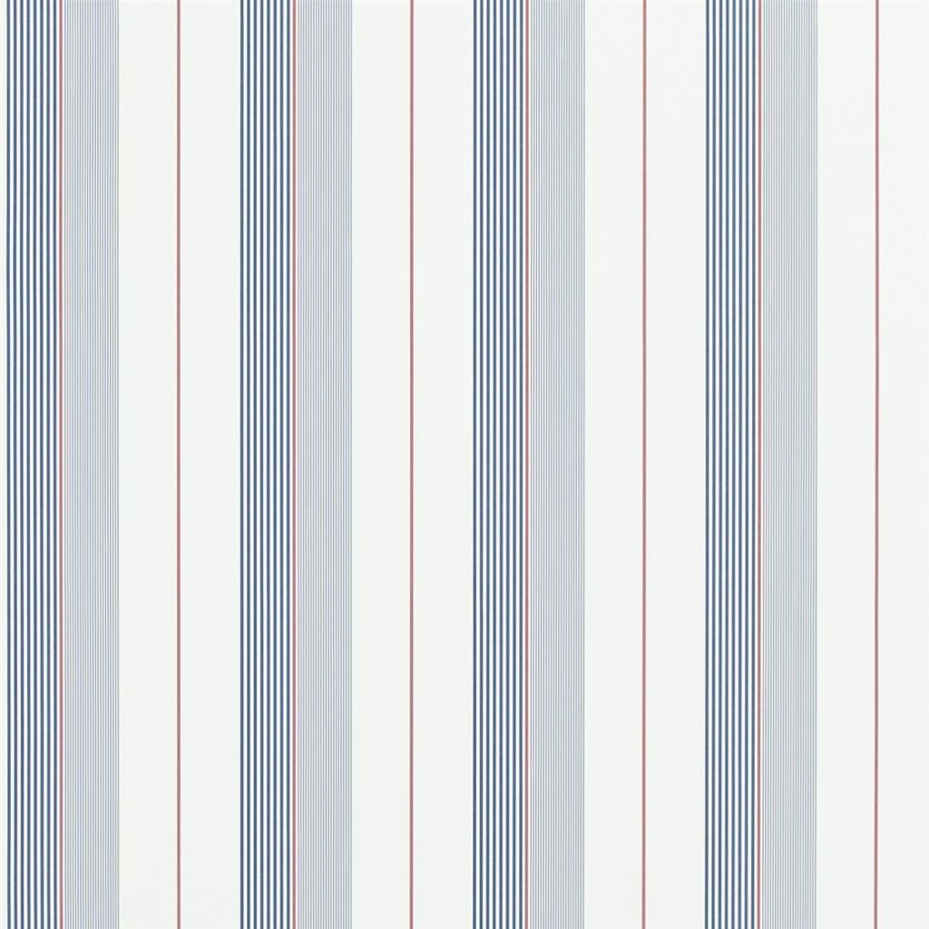 Aiden Stripe - Navy / Red / White Cutting
