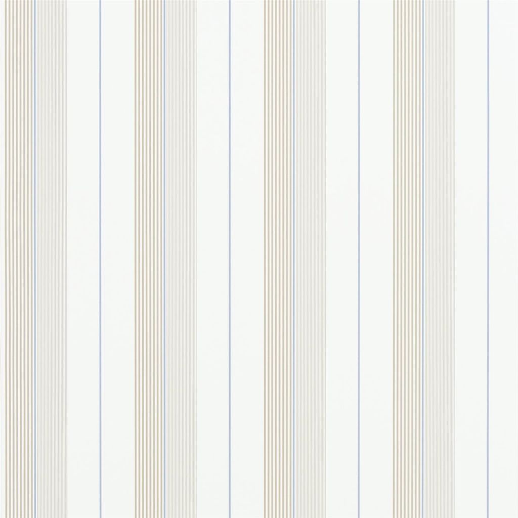 Aiden Stripe - Natural / Blue Cutting