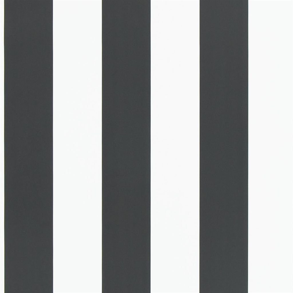 Spalding Stripe - Black / White Large Sample