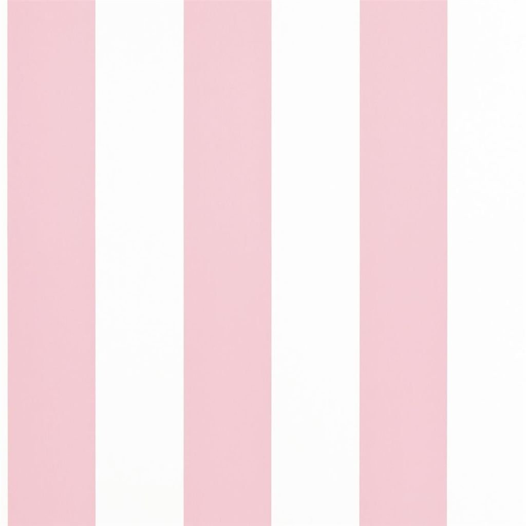 Spalding Stripe - Pink / White Large Sample