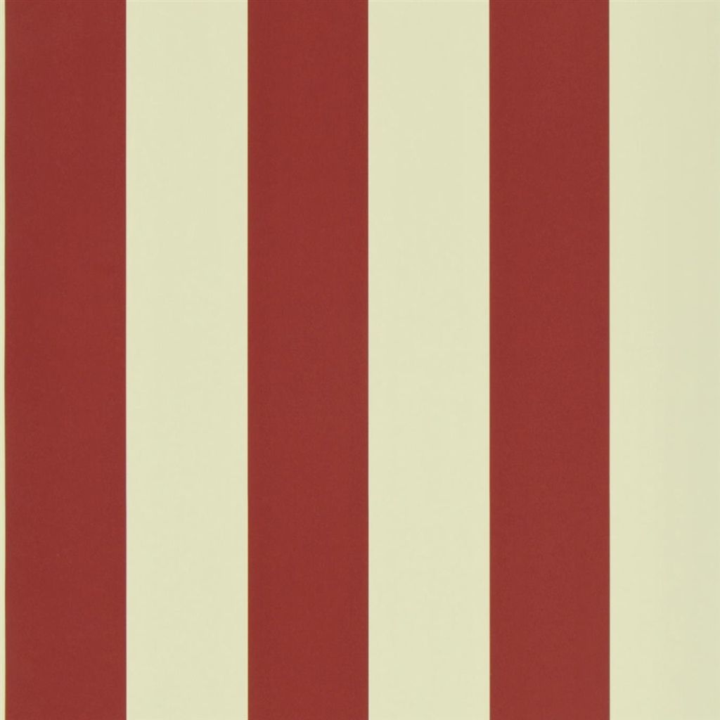 Spalding Stripe - Red / Sand Cutting